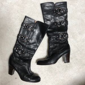 Authentic Frye ‘FIONA 3 strap’ leather boots
